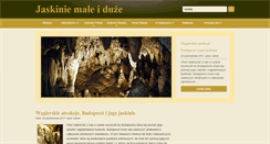 Desktop Screenshot of jaskinie.org